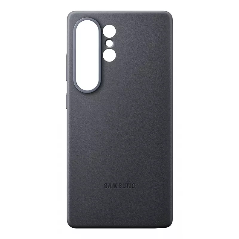 Samsung Kindsuit dirbtinės odos dėklas Galaxy S25, Dėklas, Samsung, Galaxy S25 Ultra, 17,5 cm (6,9 colio), Juoda