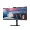 AOC V5 CU34V5CW kompiuterio monitorius 86,4 cm (34 colių) 3440 x 1440 pikselių Wide Quad HD LED juodas