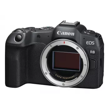 Canon EOS R8, 24,2 MP, 6000 x 4000 pikselių, CMOS, 4K Ultra HD, jutiklinis ekranas, juoda