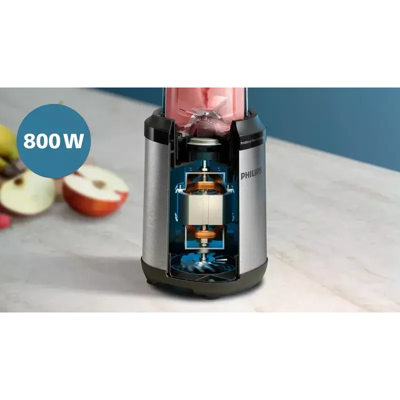 Stalo blenderis Philips 5000 serijos HR2765/00 Juodas Nerūdijantis plienas