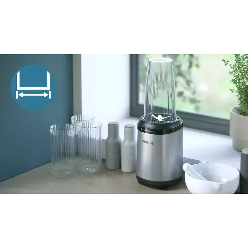 Stalo blenderis Philips 5000 serijos HR2765/00 Juodas Nerūdijantis plienas