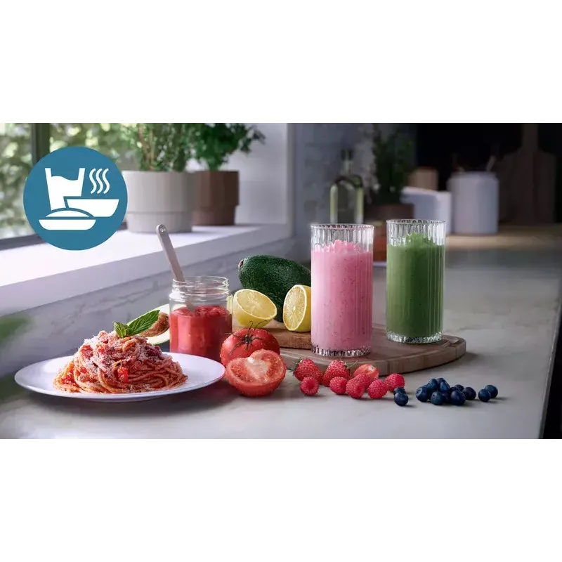 Stalo blenderis Philips 5000 serijos HR2765/00 Juodas Nerūdijantis plienas