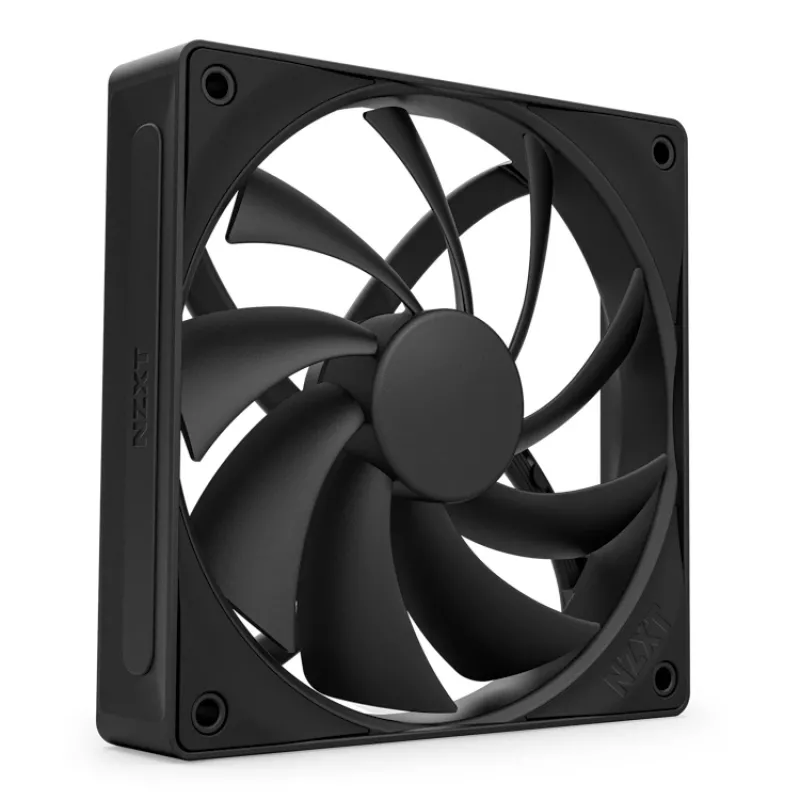 NZXT Aušinimo ventiliatorius F120q 120mm Juodas Tylus Oro Srautas