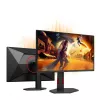 AOC G4 Q25G4SR kompiuterio monitorius 62,2 cm (24,5 colio) 2560 x 1440 pikselių Quad HD LED juodas, raudonas