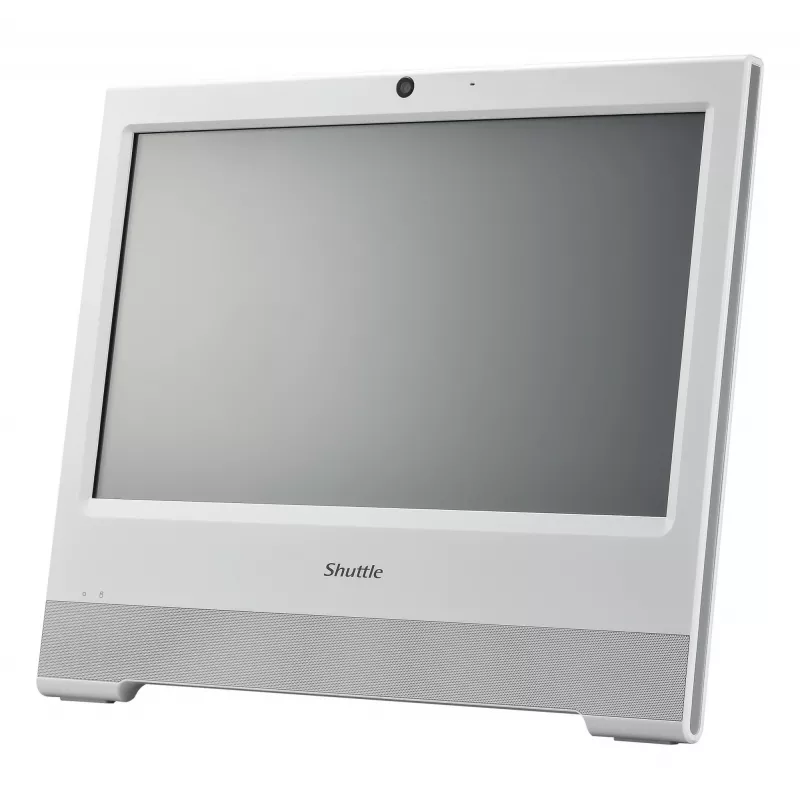 Shuttle All-In-One Barebone X50V9, 15.6 colio vieno prisilietimo ekranas (varžinis), Celeron 7305U, WiFi, IP54, be ventiliatoriaus, 24/7 nuolatinis darbas