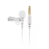 Lavalier mikrofonas RØDE LAVALIER GO — prisegamas kondensatorinis, įvairiakryptis, 3,5 mm, 20–20000 Hz, balta/juoda