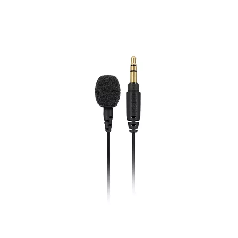 Lavalier mikrofonas RØDE LAVALIER GO — prisegamas kondensatorinis, įvairiakryptis, 3,5 mm, 20–20000 Hz, balta/juoda