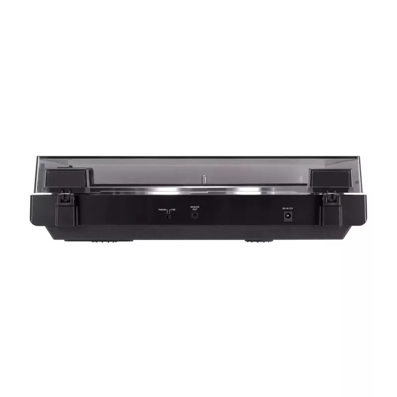 Dirželinė garso patefono plokštelių grotuvas Audio-Technica AT-LP60X Visiškai automatinis Juoda