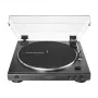 Dirželinė garso patefono plokštelių grotuvas Audio-Technica AT-LP60X Visiškai automatinis Juoda