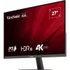 Viewsonic VA VA2708-4K-HD kompiuterio monitorius 68,6 cm (27 colių) 3840 x 2160 pikselių 4K Ultra HD LED juodas