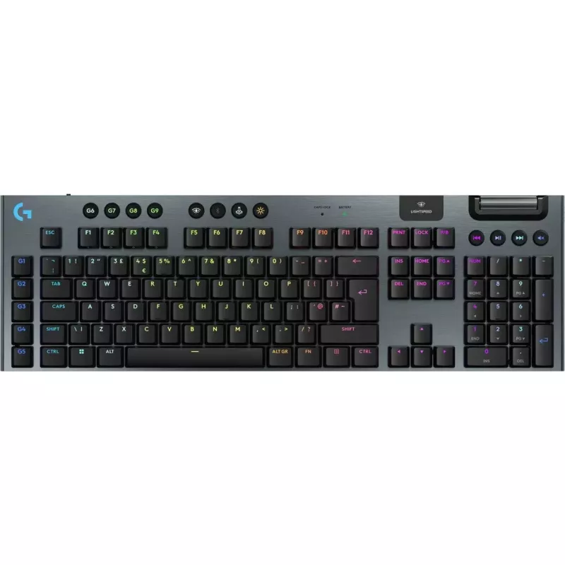 LOGITECH G915 X Lightspeed Wireless Low Profile Gaming Keyboard - Juoda - Qwerty - US International Tactile
