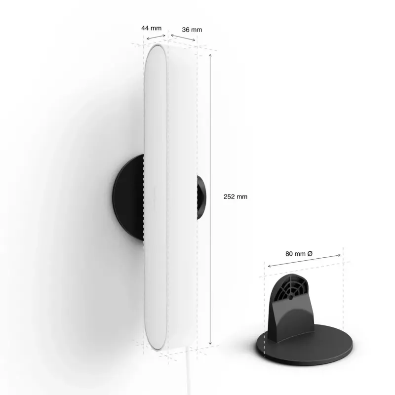 Philips Hue White and colour ambience Play šviesos juostų dviejų vienetų rinkinys