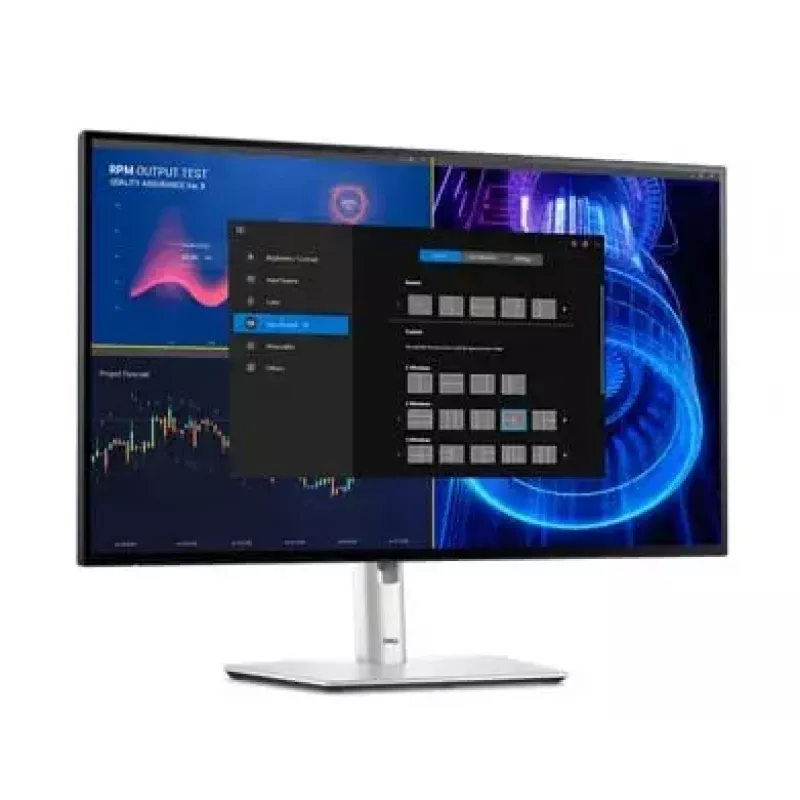 DELL UltraSharp U2424HE kompiuterio monitorius 60,5 cm (23,8 colio) 1920 x 1080 pikselių Full HD LCD juodas, sidabrinis