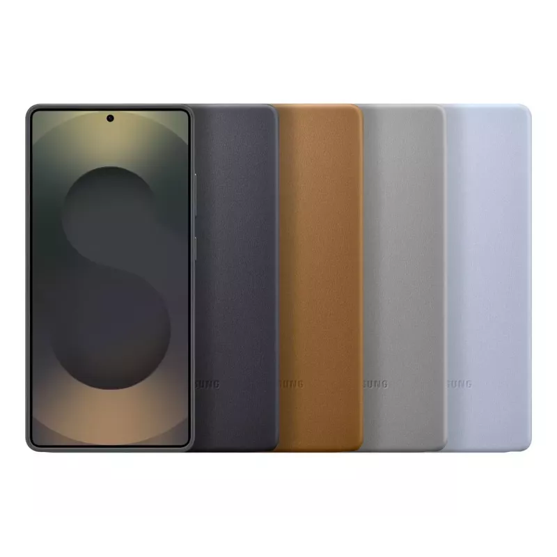 Samsung Kindsuit dirbtinės odos dėklas, skirtas Galaxy S25