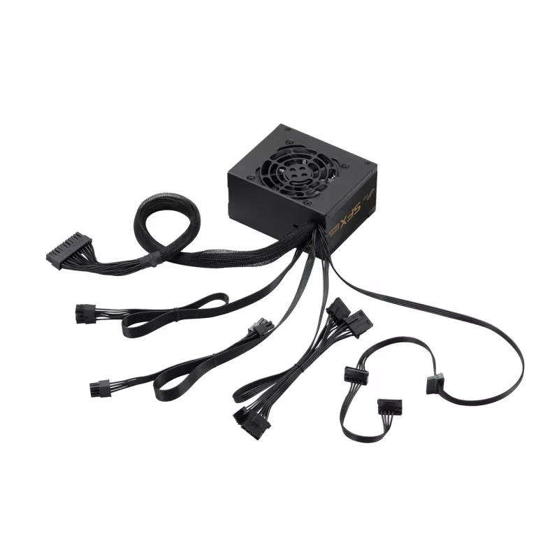 FSP SFX PRO 450W Maitinimo blokas SFX SFX3.3 Juodas, 450 W, 100 - 240 V, 50 - 60 Hz, 6 A, 2.5 A, Aktyvus