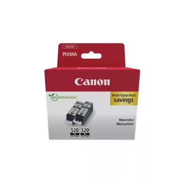 Kasetė Canon Ink 2932B019 PGI-520 Dvigubas pakuotė Juoda