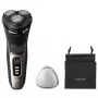 Elektrinė barzdaskutė Philips 3000 Series S3242/12 — 3 galvučių rotacinė, skirta šlapiam ir sausam skutimuisi, 60 min. veikimo laikas, ličio jonų baterija