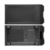 PC korpusas CHIEFTEC GS-01B-OP Tower Black — grūdintas stiklas, RGB ventiliatoriai, palaiko ATX/Micro-ATX, GPU iki 320 mm
