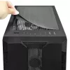 PC korpusas CHIEFTEC GS-01B-OP Tower Black — grūdintas stiklas, RGB ventiliatoriai, palaiko ATX/Micro-ATX, GPU iki 320 mm