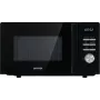 Kombinuota mikrobangų krosnelė Gorenje MO20A4BH — 20 L, 800 W, juoda, 5 galios lygiai