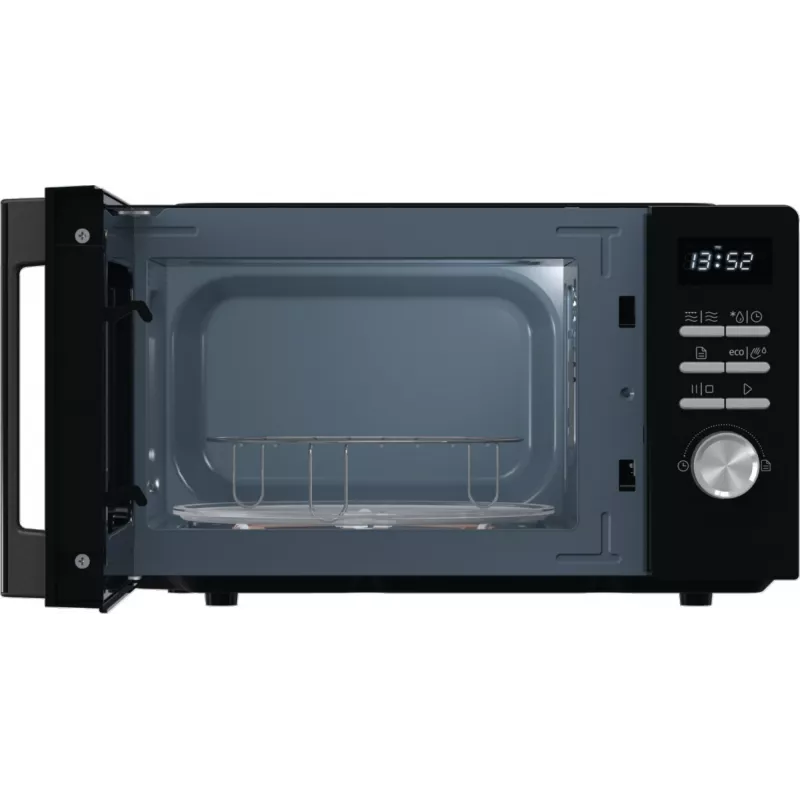 Kombinuota mikrobangų krosnelė Gorenje MO20A4BH — 20 L, 800 W, juoda, 5 galios lygiai