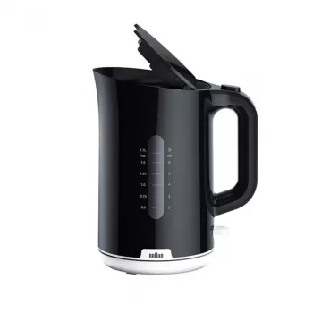 Braun WK 1100 BK elektrinis virdulys 1.7 L 2200 W Juoda