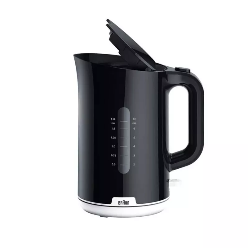 Braun WK 1100 BK elektrinis virdulys 1.7 L 2200 W Juoda