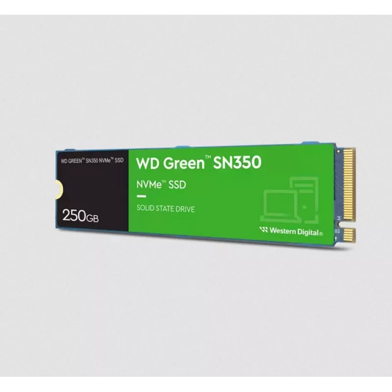 WESTERN DIGITAL SSD - WD Green SN350 - 250GB - Pci-e Gen3 x4 - M.2 2280 - TLC