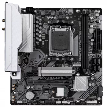 Motininė plokštė GIGABYTE B650M GAMING WIFI6E, AMD B650, Socket AM5, Micro ATX