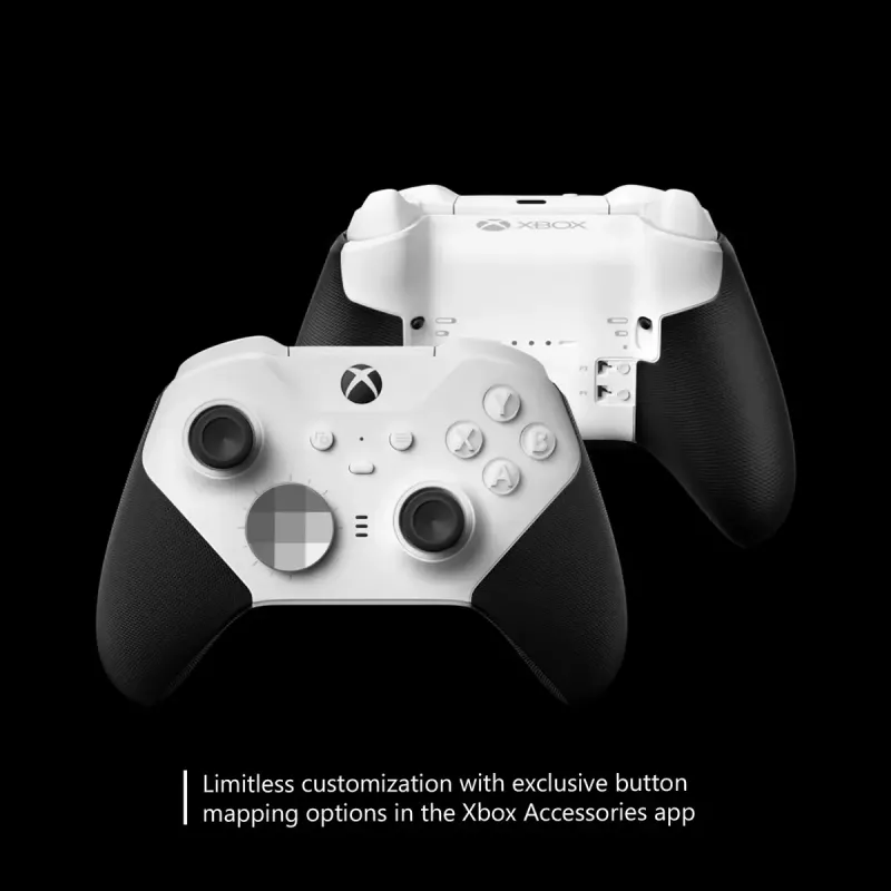 Žaidimų pultelis Microsoft Xbox Elite Wireless Series 2 Core juoda balta Bluetooth USB