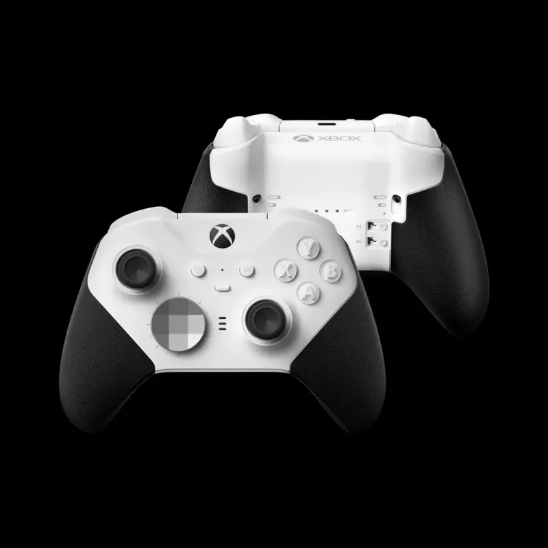Žaidimų pultelis Microsoft Xbox Elite Wireless Series 2 Core juoda balta Bluetooth USB