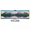 Philips P Line 32:9 SuperWide lenktas LCD ekranas 499P9H/00, 124 cm (48,8 colio), 5120 x 1440 pikselių, UltraWide Dual Quad HD, LCD, 5 ms, juoda