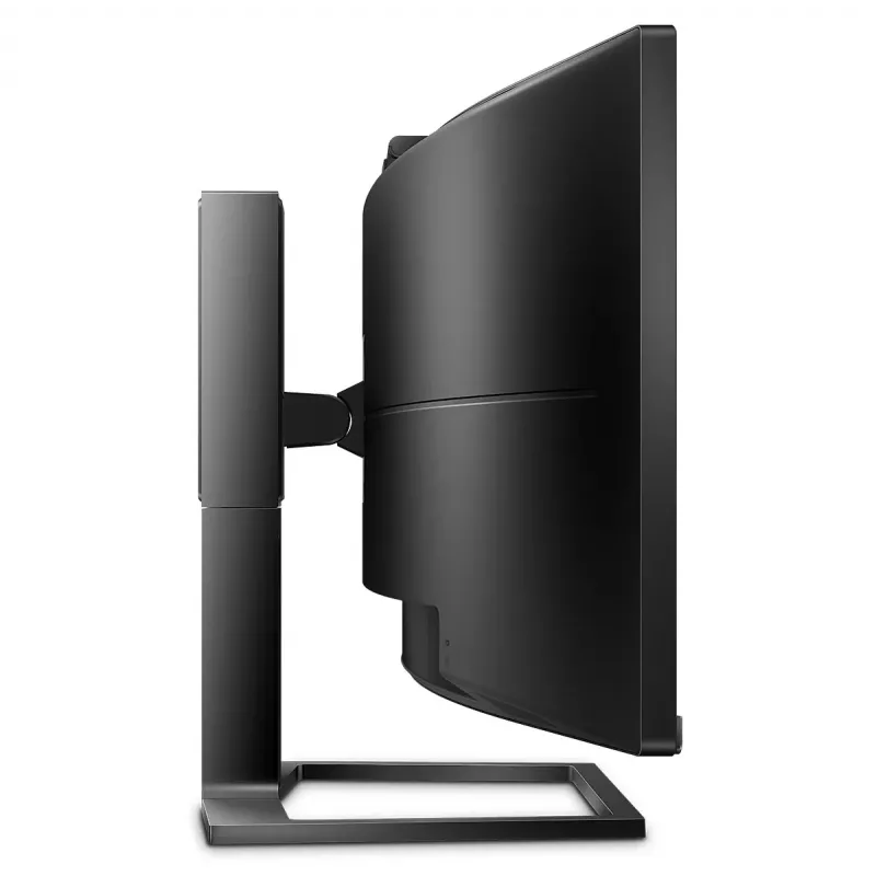 Philips P Line 32:9 SuperWide lenktas LCD ekranas 499P9H/00, 124 cm (48,8 colio), 5120 x 1440 pikselių, UltraWide Dual Quad HD, LCD, 5 ms, juoda