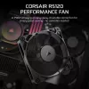 Corsair RS120 ventiliatorius 12 cm juodas 420-2100 RPM 0.2-4.15 mmH2O