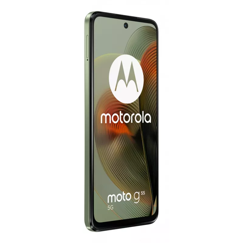 Motorola moto g55 5G 16,5 cm (6,49 colio) dviejų SIM kortelių „Android 14“ USB Type-C 8 GB 256 GB 5000 mAh žalia