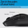 HP 480 Comfort Bluetooth Mouse, dešinei rankai, Bluetooth, 4000 DPI, juoda