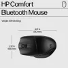 HP 480 Comfort Bluetooth Mouse, dešinei rankai, Bluetooth, 4000 DPI, juoda