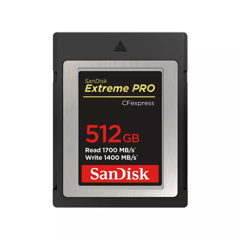 WESTERN DIGITAL SanDisk CF Express Extreme Pro 512GB, 1700MB/s skaitymas, 1400MB/s rašymas