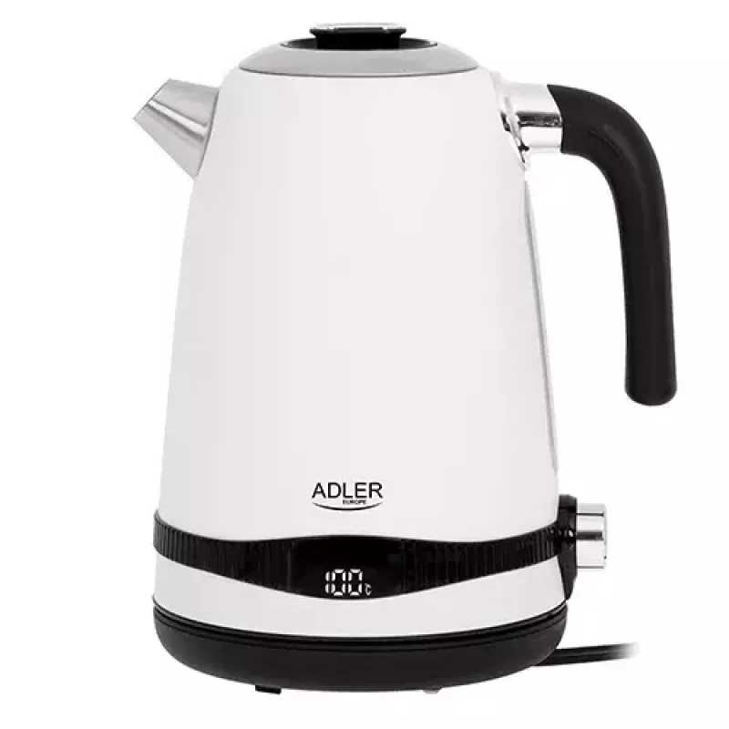 Elektrinis virdulys Adler 1.7 L 2200 W Baltas