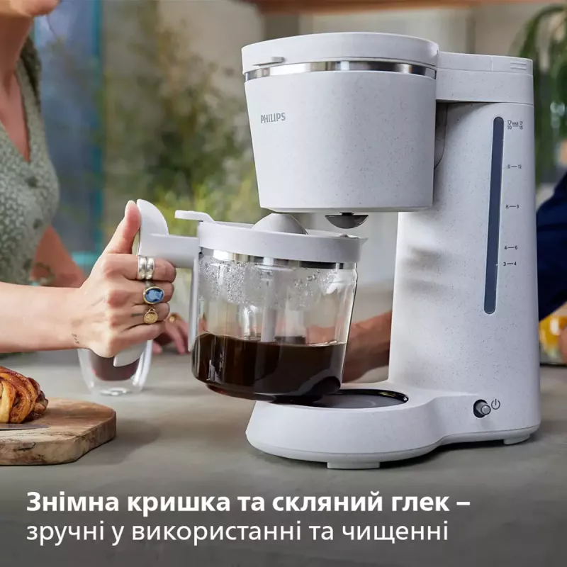 Philips Eco Conscious Edition HD5120/00 Lašinio filtro kavos virimo aparatas, 1,2 L