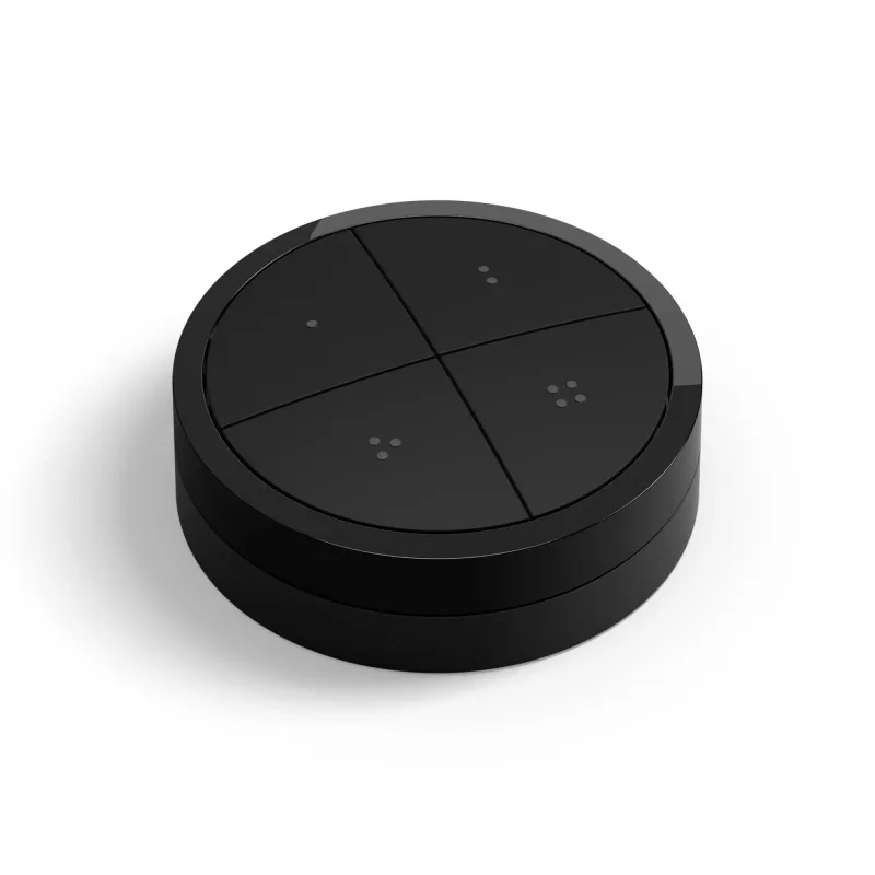 Philips Tap dial jungiklis, belaidis, juodas, laisvai pastatomas/sieninis, IP20, plastikinis, IP20