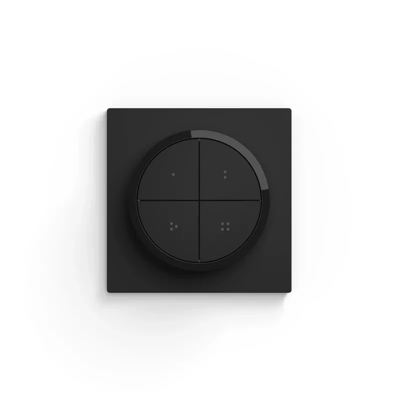 Philips Tap dial jungiklis, belaidis, juodas, laisvai pastatomas/sieninis, IP20, plastikinis, IP20