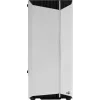 PC korpusas AEROCOOL Bionic Midi Tower White — ATX, grūdintas stiklas, 2x3,5 colio lizdai, 6x2,5 colio, 297 mm GPU, mėlynas LED