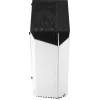 PC korpusas AEROCOOL Bionic Midi Tower White — ATX, grūdintas stiklas, 2x3,5 colio lizdai, 6x2,5 colio, 297 mm GPU, mėlynas LED