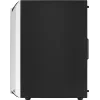 PC korpusas AEROCOOL Bionic Midi Tower White — ATX, grūdintas stiklas, 2x3,5 colio lizdai, 6x2,5 colio, 297 mm GPU, mėlynas LED