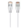 Ethernet komutacinis kabelis UBIQUITI UACC-Cable-Patch-EL 0,3 m Cat6 2,5 Gbps PoE++ baltas
