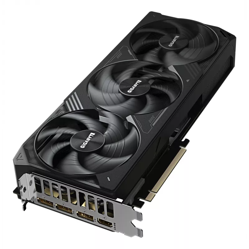 GIGABYTE GeForce RTX 5070 Ti WINDFORCE OC SFF 16G vaizdo plokštė - 16 GB GDDR7, 256 bitų, PCI-E 5.0, 2497 MHz branduolio dažnis, 3 x DP 2.1a, 1 x HDMI 2.1b, NVIDIA DLSS 4, GV-N507TWF3OC-16GD
