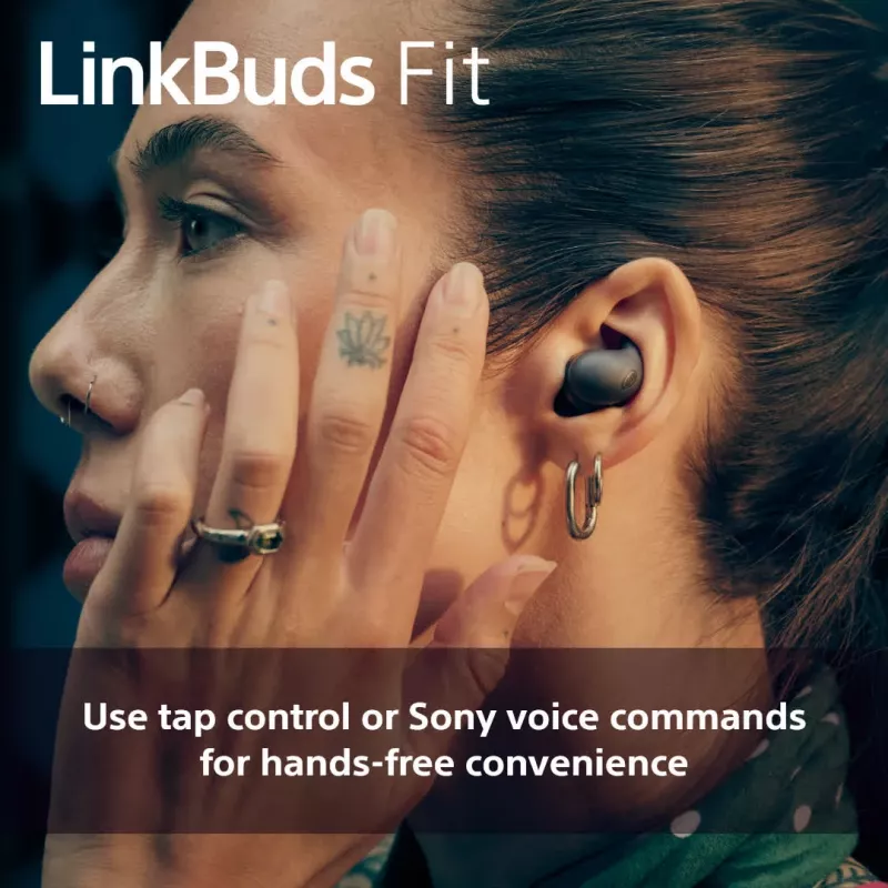 Sony LinkBuds Fit WFLS910NW ausinės / ausinių komplektas Belaidis Į ausis Skambučiai / muzika Bluetooth Balta