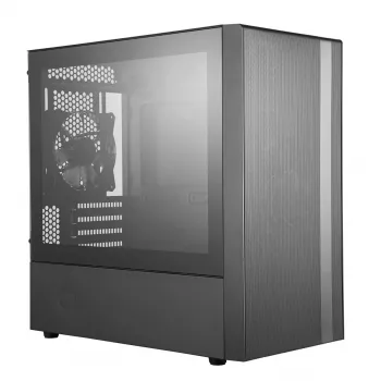 COOLER MASTER CPU korpusas Masterbox NR400 Mini Tower juodas be ODD