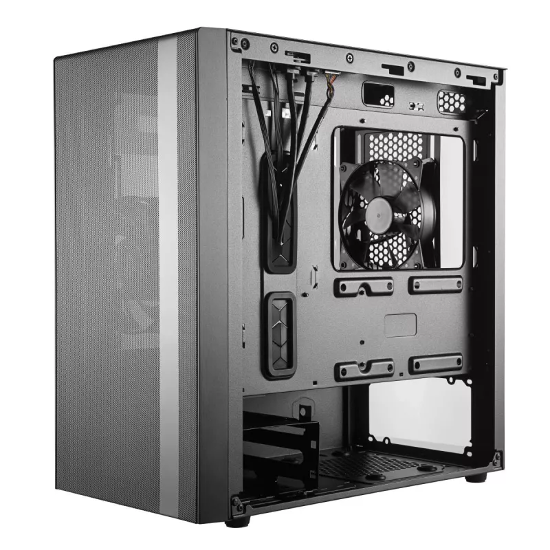 COOLER MASTER CPU korpusas Masterbox NR400 Mini Tower juodas be ODD
